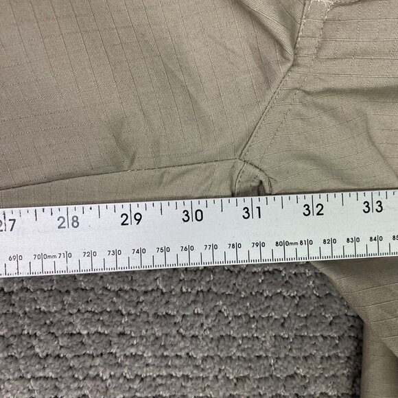 Blauer Recruit Pants Mens 30 Measures 29.5 x 30.75 Silver Tan Khaki Ripstop 8860 - Picture 12 of 12